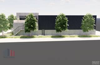 Functioneel nieuw te bouwen bedrijfsgebouw bestaande uit een casco magazijnruimte van 776 m² in combinatie met een casco kantoorruimte van 130 m²...
