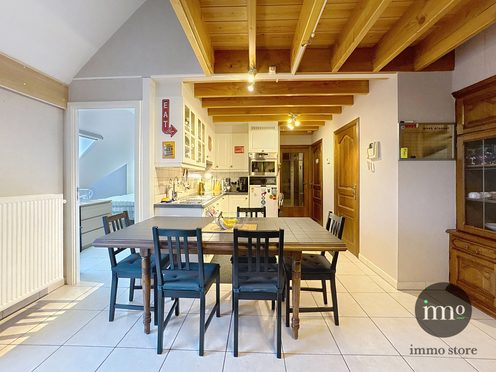 Wonen in het hart van Merchtem, met alles binnen handbereik, Duplex 2 kamers. - foto 2