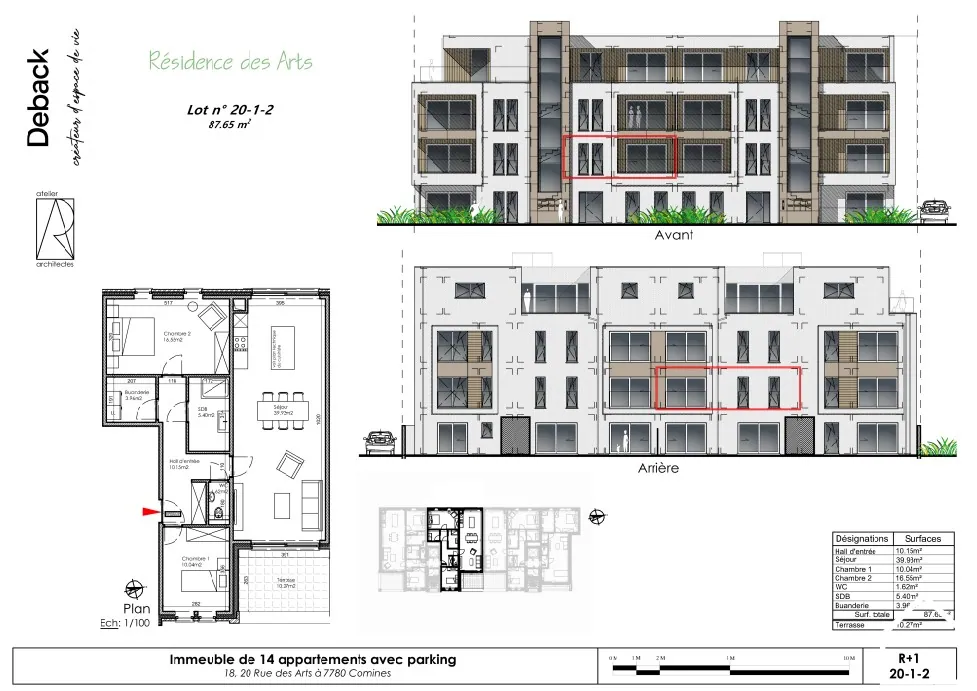 Apartment for sale in Comines with 2 bedrooms - photo 2