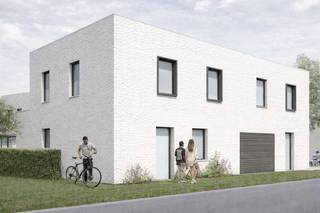 Deze nieuw te bouwen woning is uiterst rustig gelegen !Met een ideale zuidoriëntatie profiteer je hier van volop zonlicht gedurende de dag.Er dient...