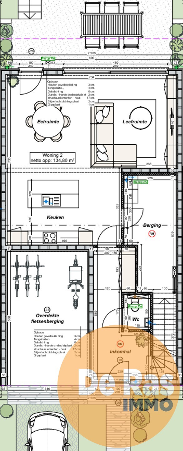 EREMBODEGEM - Nieuwbouwwoning op rustige locatie lot 2 - foto 5