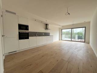 Subliem 1-slpk appartement voorzien van alle hedendaags comfort op een steenworp van Houtlaan, Ruggeveldlaan en vlotte verbinding naar Houtlaan en Zwarte Arend. Indeling: inkom met gastentoilet, een gezellige woon- en eetkamer met aansluitend een terras. Een open ingerichte keuken met voldoende bergkasten, een werkblad, kookplaat, spoelbak, dampkap, frigo, combi-oven. Daarnaast is er een aparte bergplaats met technische installatie en aansluiting voor een wasmachine. Er is een slaapkamer en een badkamer uitgerust met een ligbad, aparte douche en een meubel met lavabo. In de ondergrondse verdieping is er een autostaanplaats, mits meerprijs beschikbaar. Kortom een appartement met schitterende lichtinval, prettig aanvoelende ruimten en optimale indeling. Gunstige locatie langsheen Bisschoppenhoflaan, nabij het park, het openbaar vervoer en de verbindingswegen.