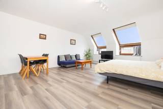 In het hart van het historische centrum van Brussel, op het iconische Sint-Katelijneplein, ontdekt u deze lichtrijke studio van ±45 m², gelegen op...