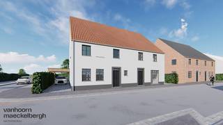 Vlakbij het centrum van Zevekote (Gistel) kan je deze nieuw te bouwen gezinswoning vinden.De woning maakt deel uit van een kleinschalig project met...