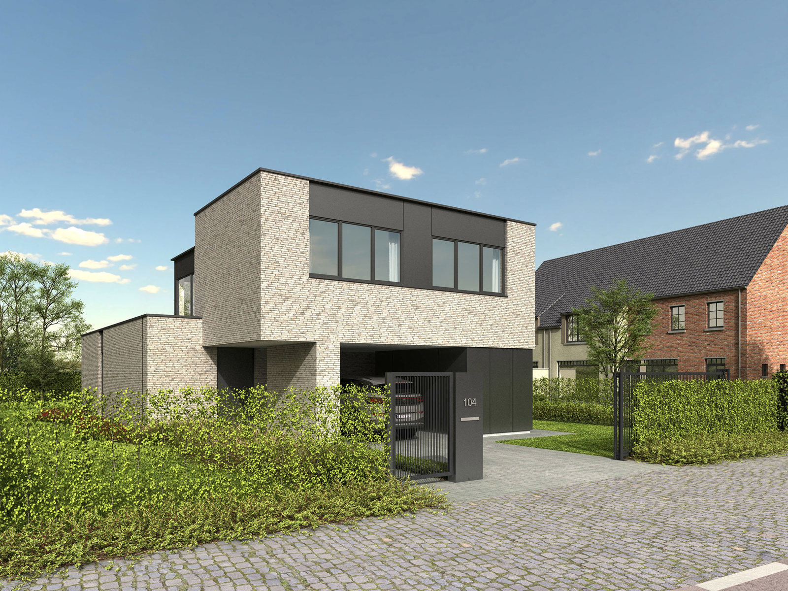 Moderne, lichtrijke nieuwbouwwoning met tuin te koop in groen Kalken (Laarne) - foto 4