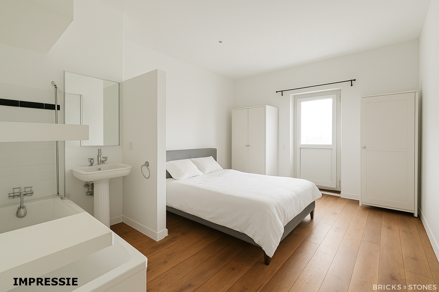 1-slaapkamerappartement met terras in centrum Antwerpen - foto 4