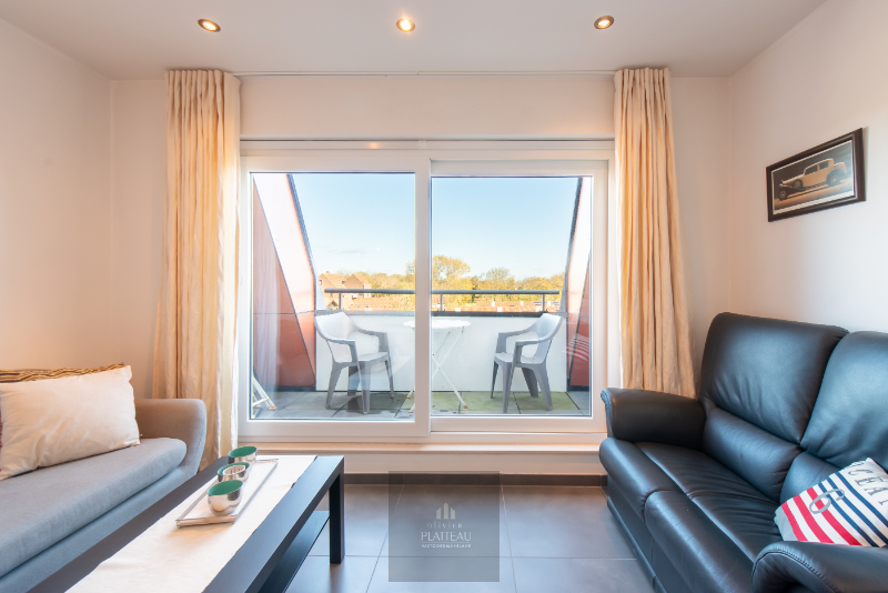 Recent duplex-appartement met één slaapkamer en slaaphoek. - foto 4