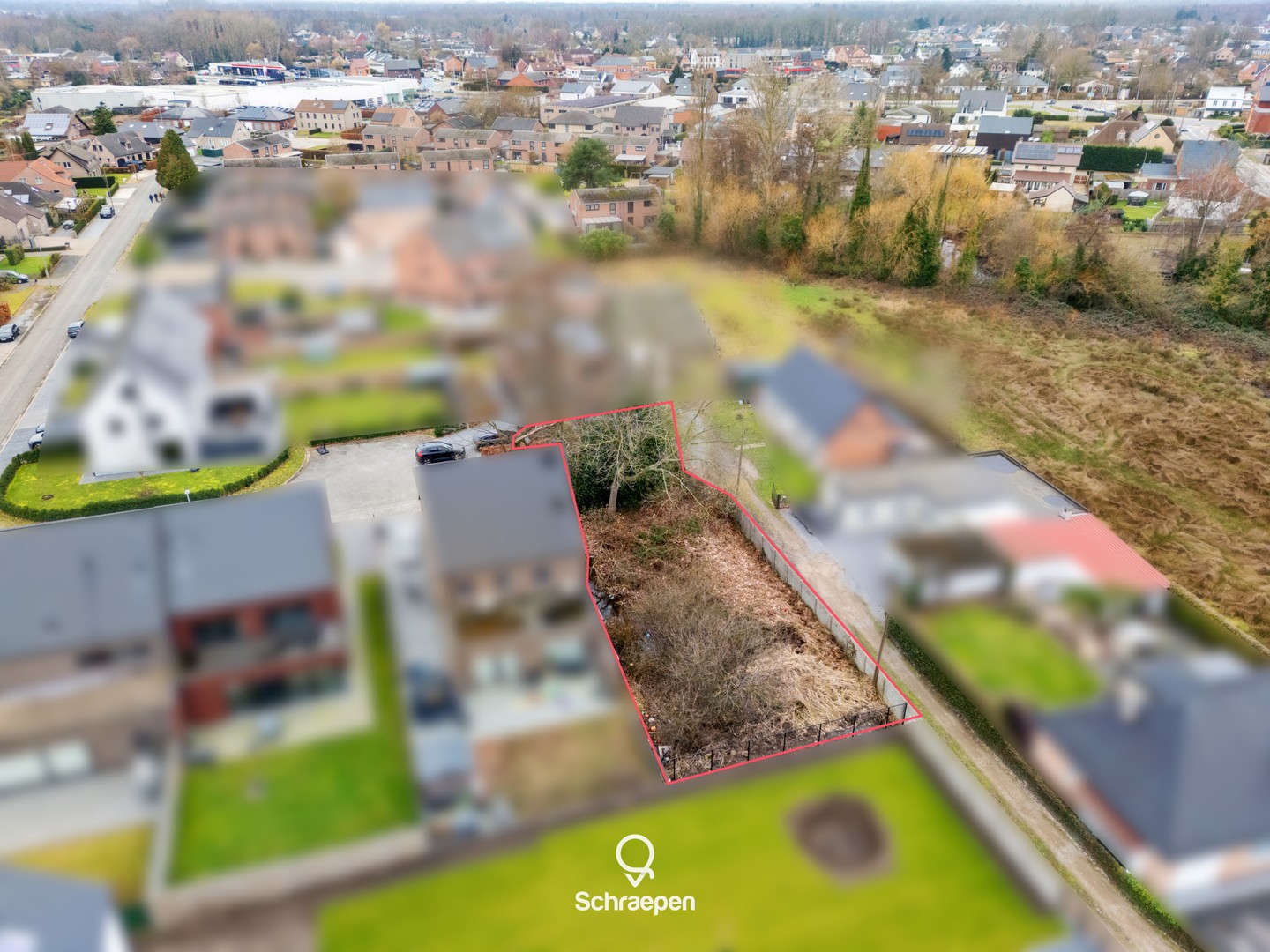 Mooie bouwgrond voor halfopen bebouwing van circa 6,5 are nabij Zonhoven-centrum! - foto 5