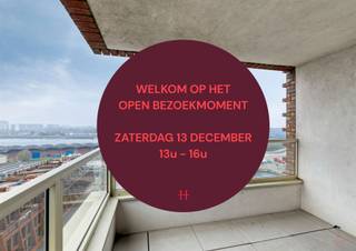 Ontdek dit lichtrijke en energiezuinige appartement op de tiende verdieping van een moderne woontoren aan het Kattendijkdok-Westkaai in Antwerpen...