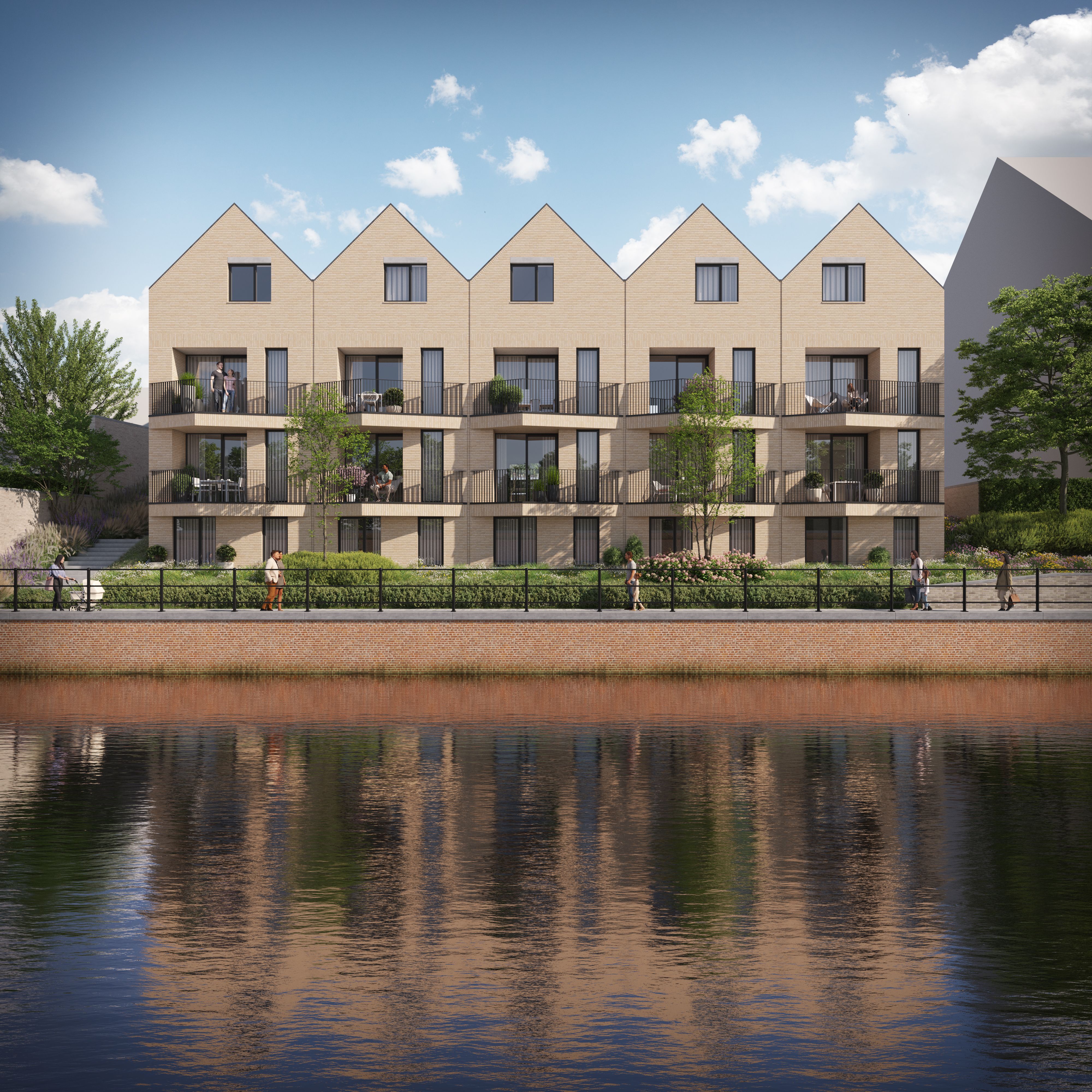 RESIDENTIE KALLEYE - Idyllisch wonen aan het water in centrum Diksmuide - 6% BTW-tarief - foto 1