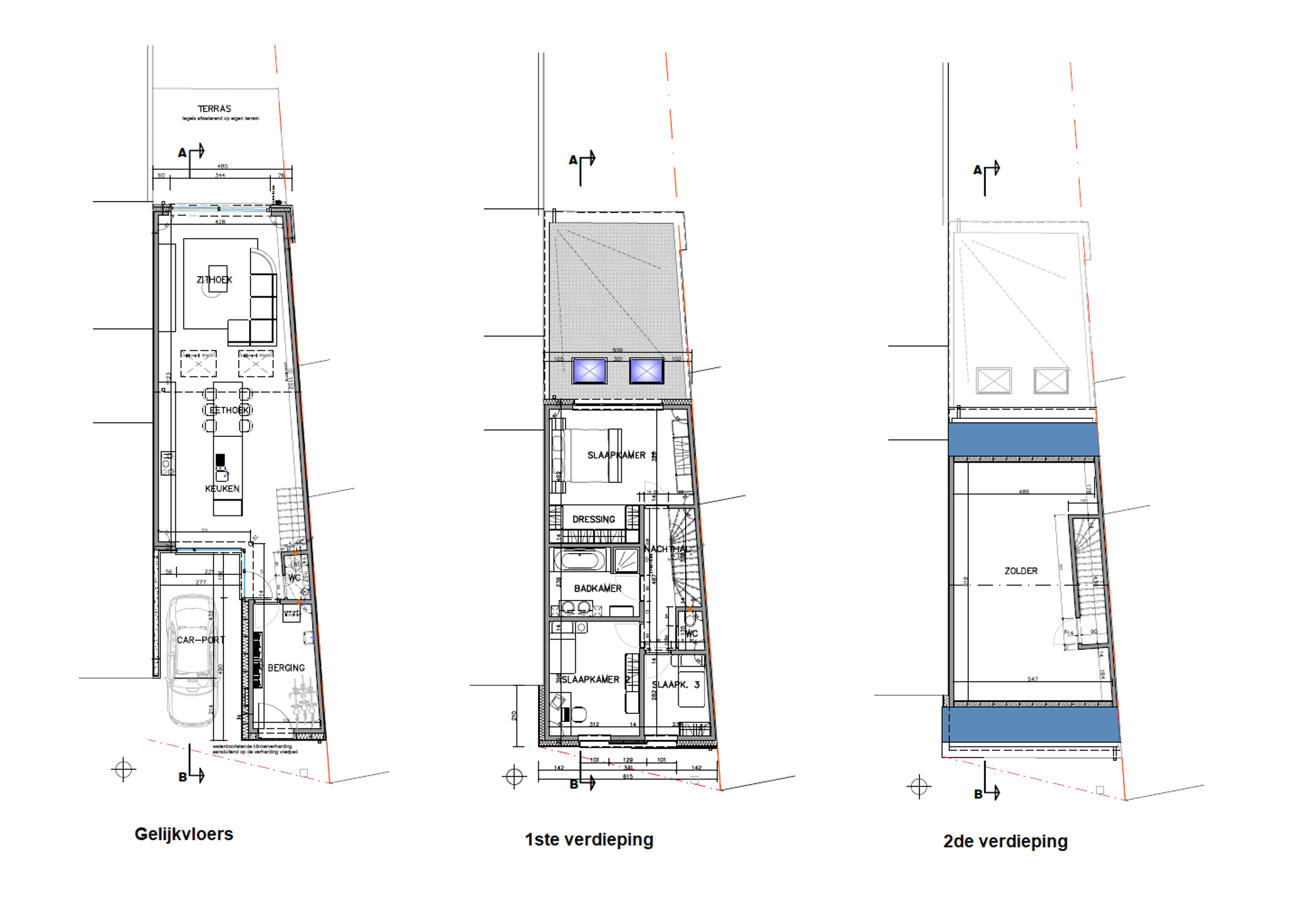 Moderne nieuwbouwwoning met 3 slpks en carport!  - foto 3