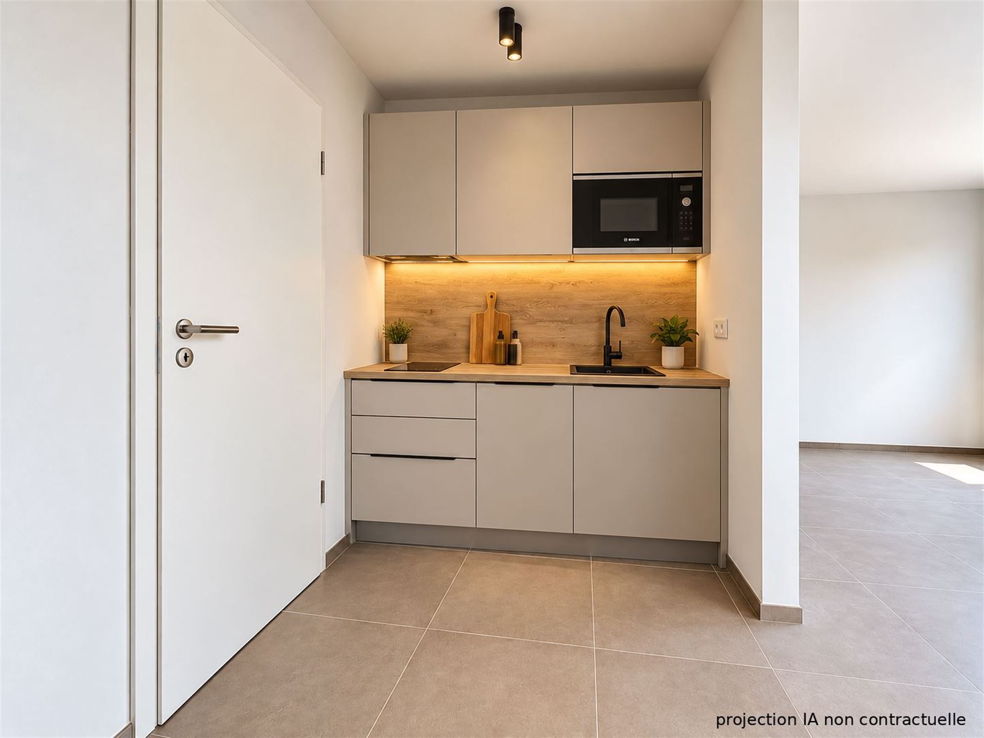 Appartement te koop in Fontaine-L'Evêque met 1 slaapkamer - foto 4
