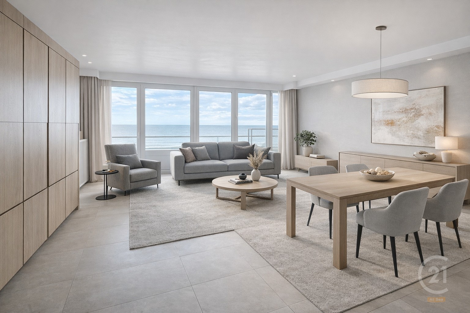 Appartement spacieux avec vue frontale sur la mer – Résidence Acapulco, Westende-Bad - photo 3