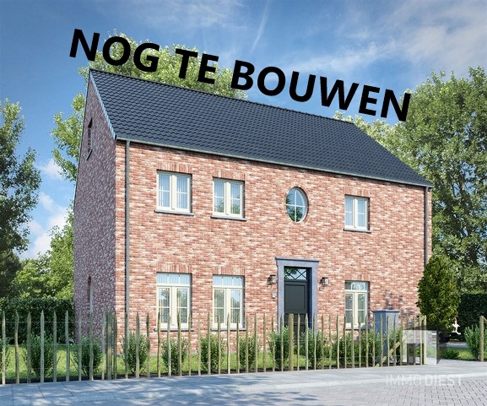 Nog te bouwen villa op knappe bouwgrond voor open bebouwing 18,66are - foto 1