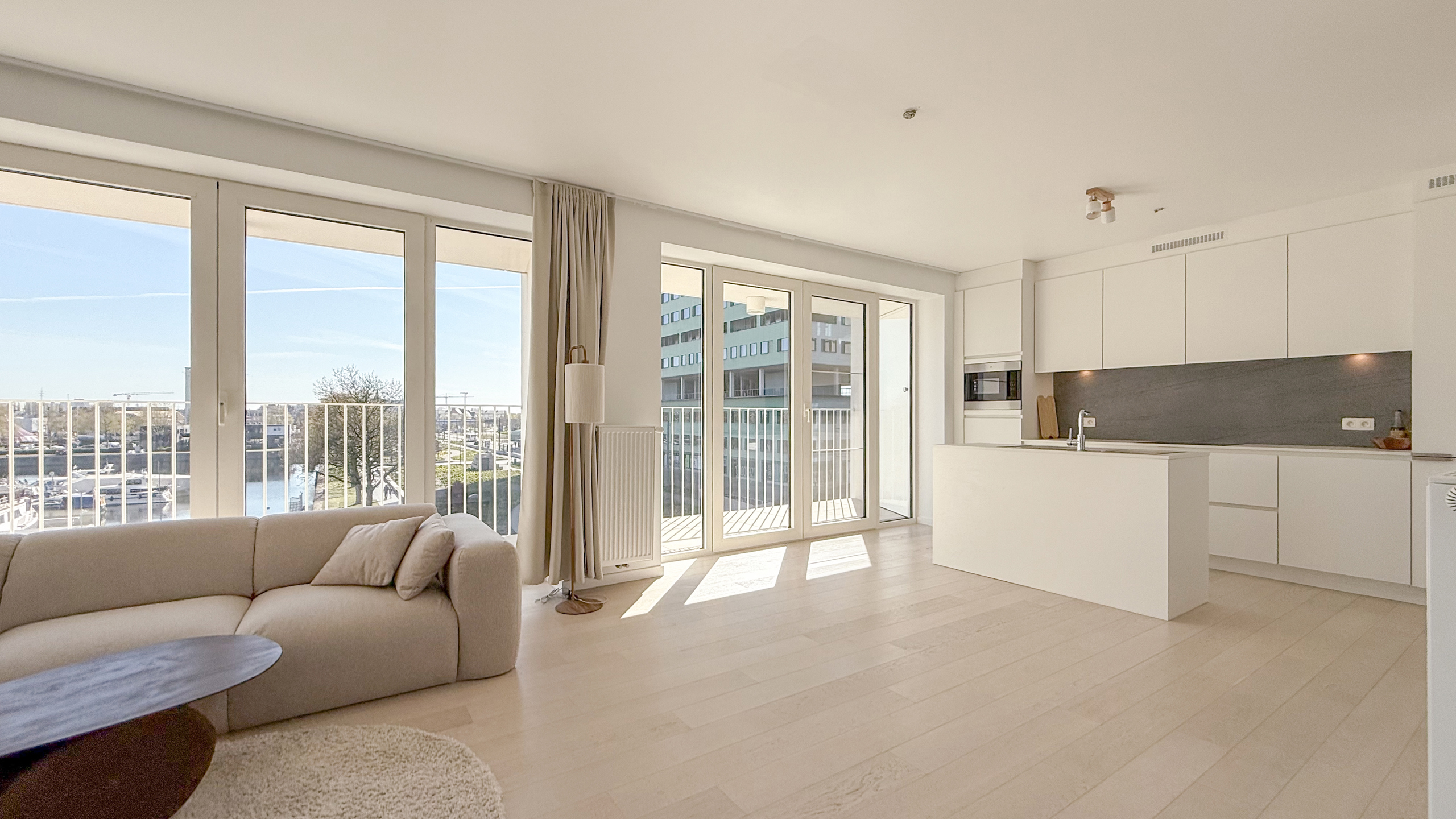 lichtrijk hoekappartement aan jachthaven Kempisch Dok - foto 4