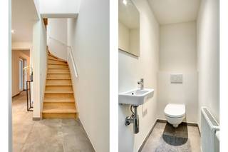Droom je van  wonen in een landelijke omgeving met alle comfort binnen handbereik? Deze charmante woning combineert rust en ruimte met de levendigheid van het dorpscentrum én een vlotte verbinding naar Antwerpen.<br />Op het gelijkvloers verwelkomt een ruime, overdekte autostaanplaats je, samen met een inkomhal met gastentoilet en een praktische berging. Op de eerste verdieping geniet je van een lichtrijke leefruimte met bureauhoek en een open keuken die uitkijkt op de fraai aangelegde tuin – ideaal voor gezellige avonden.<br />De tweede verdieping biedt een volledig uitgeruste badkamer met bad, douche, toilet en dubbele lavabo, aangevuld met een extra berging en 3 ruime slaapkamers. Alles is tot in de puntjes afgewerkt en volledig instapklaar.<br />Interesse? Bel 0497 58 88 88 of mail naar contact@huysmanbouw.be.
