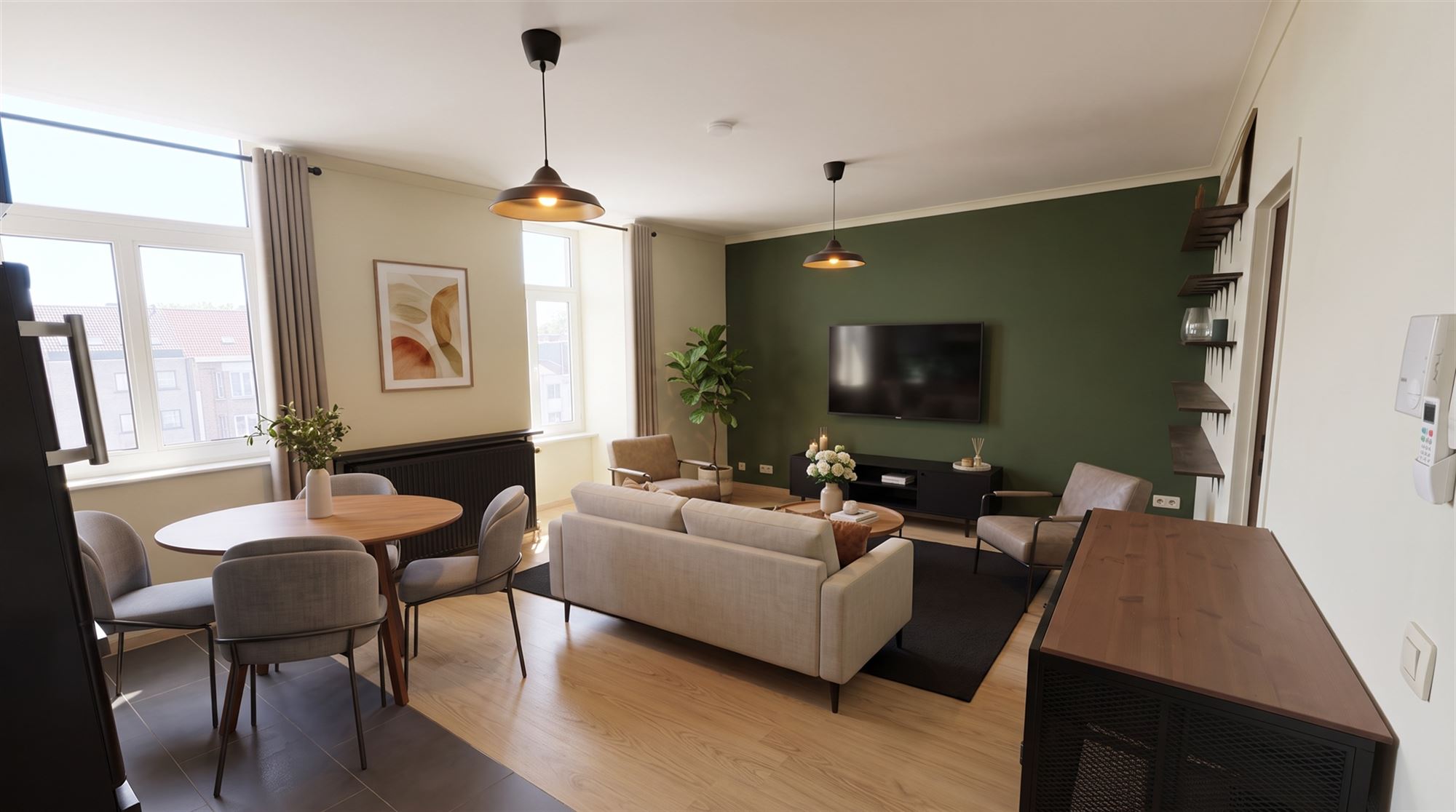 Charmant dakappartement met prachtig uitzicht. - foto 2