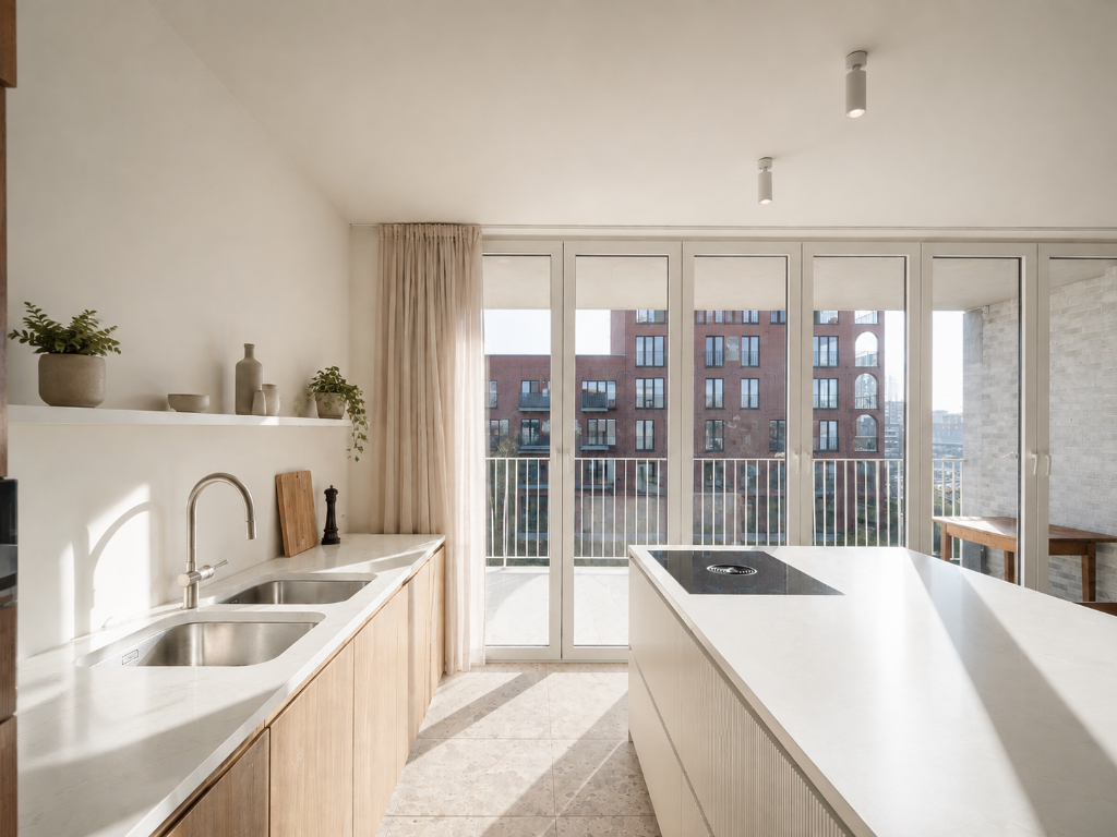 Luxueus 1-slaapkamerappartement met zonnig terras aan de Nieuwe Dokken - photo 4