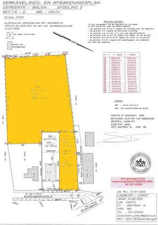 Land for sale in Balen