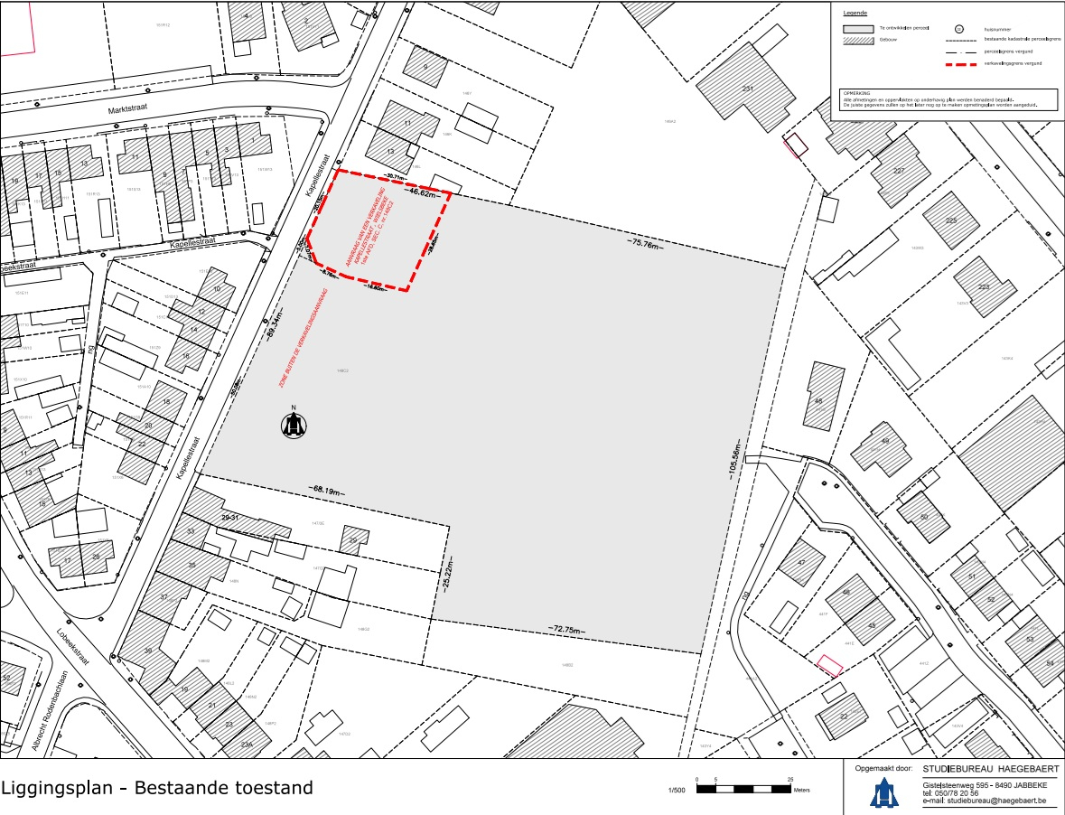 Perceel grond (Lot 2) van 416m² voor halfopen bebouwing - foto 4
