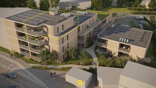 De Boomgaard is een nieuw woonproject waar rust, groen en hedendaags comfort elkaar versterken. Verscholen in een groen binnengebied en op wandelafstand van het centrum van Hoeselt, ontstaat hier een plek waar je écht thuis komt.<br /><br />Het project verenigt kwalitatieve appartementen rond een centrale, parkachtige autoluwe buitenruimte als hart van het project. Een doordacht woonensemble waar ontmoeting, privacy en leefkwaliteit in balans zijn. De ideale woonplek voor elke generatie. <br /><br /><br />DE LOCATIE<br /><br />Hoeselt biedt het beste van twee werelden: de rust en gemoedelijkheid van een dorp, met alle dagelijkse voorzieningen binnen handbereik. Je woont hier ontspannen en goed bereikbaar in een gemeente die inzet op leefkwaliteit, natuur en nabijheid.<br /><br />De Boomgaard ligt op een unieke plek tussen de Boomgaardstraat en de Bilzersteenweg. Die ligging zorgt voor een slimme verbinding: landelijk wonen, maar met alles dichtbij. Te voet of met de fiets bereik je vlot het centrum van Hoeselt, zonder afhankelijk te zijn van de wagen. <br /><br /><br />APPARTEMENT 3.2<br /><br />Dit 2-slaapkamer appartement met inpandig terras is gelegen op de 3de en hoogste verdieping, bereikbaar via lift. <br /><br />Indeling: <br />inkomhal met gastentoilet en voldoende ruimte voor vestiaire, lichtrijke leefruimte met open keuken en toegang tot het terras (12,60 m²) via een kamerbreed schuifraam, handige berging vlak aan de keuken. Nachthal met badkamer, 1ste en 2de slaapkamer. <br /><br />Bijkomend kan een autostandplaats in de kelderverdieping mee aangekocht worden, bereikbaar langs de Boomgaardstraat. Voor extra berging kan een individuele kelderberging aangeboden worden. <br /><br />De appartementen worden afgewerkt met moderne, duurzame energiezuinige technieken en zeer degelijke materialen:<br />- warmtepomp lucht-water<br />- vloerverwarming<br />- (al dan niet) uitgerust met zonnepanelen met eigen omvormer per appartement, aantal en plaatsing bepaald in functie van het te bereiken E-peil.<br />- WC's voorzien van regenwater uit de hemelwaterput<br />- keuken ingericht met SIEMENS toestellen<br />- Fiber internet, UTP-aansluitingen in verschillende ruimtes<br />- afwerking vrij te kiezen, met al redelijke budgetten inbegrepen in de prijs, met professionele begeleiding bij elke stap. <br />- aanpassingen voor minder mobiele mensen mogelijk!<br /><br />Gerealiseerd door een succesvolle samenwerking tussen H-PLUS en CURON, twee sterke ervaren vastgoedspelers voor wie kwaliteit, comfort en eindresultaat primeert. <br /><br />Interesse in dit mooie aanbod op deze gunstige ligging? Neem gerust een vrijblijvende afspraak bij ons op kantoor voor meer toelichting - Wim - 0478 495 750 - wim@immofransgoffin.be<br /><br />Heeft u geen zicht op de waarde van uw huidige woning? Wij maken graag tijd voor u voor een vrijblijvende doch grondig uitgewerkte waardebepaling.<br /><br />Maatregelen opgenomen in het Maatregelenregister: nee