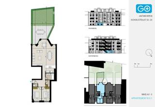B.0.1 Nieuwbouw appartement ca 122 m² met tuin in project Loggia aan de Harmoniewijk.<br /><br />Algemene kenmerken:<br />- nieuwbouwproject op toplocatie in Antwerpen<br />- zonnige terrassen en tuinen met uitzicht op de binnentuin<br />- vloerverwarming<br />- kwalitatieve afwerking<br />- verkoop deels onder registratie, deels onder btw<br /><br />Indeling:<br />- inkomhal met apart toilet en vestiaire <br />- leefruimte met erker<br />- private tuin (71 m²)<br />- open keuken met kookeiland<br />- berging<br />- 2 slaapkamers<br />- badkamer met ligbad en dubbele lavabo<br /><br />Ondergrondse autostaanplaatsen apart mee aan te kopen.<br /><br />Verkoop mogelijk onder verlaagd BTW-tarief (6%), indien cfr. de voorwaarden.<br /><br />Bent u geïnteresseerd in nieuwbouw, een appartement of woning te koop in Antwerpen? Aarzel dan niet om ons te contacteren.<br />Had u graag uw eigen eigendom te koop aangeboden contacteer ons dan voor een vrijblijvende schatting, telefonisch op het nummer 03/206.76.76 of per mail naar antwerpen@dewaele.com. Ook voor alle andere vragen omtrent vastgoed, kopen of verkopen in Antwerpen kan u steeds bij ons terecht!