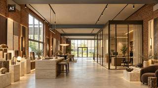 Mooie gerenoveerde erfgoedunit van ca. 350 m² met toonzaalfunctie (showroom)/kantoor op 2 niveaus (2 x 170 m² (GLVL/Niv.+1).<br /><br />Specificaties:<br />- centraal gelegen op de site<br />- grote raampartijen<br />- ideale uitvalsbasis voor een toonzaal/showroom/atelier op gelijkvloers dankzij mooie vrije hoogte van ca. 4,7 m en kantoorruimte op niveau +1<br />- 2 parkeerplaatsen<br /><br />Op de bedrijvencampus "Walle" worden in een eerste fase 3 bedrijfsgebouwen gerealiseerd, bestaande uit een mix van nieuwbouw KMO-units en reconversie units, met oppervlaktes van 161 m² tot 1.030 m² en gerenoveerde kantoren met beschikbaarheden van 237 m² tot 404 m². <br /><br />Dit unieke project is gelegen op de voormalige site van B.I.C. Carpets, die herontwikkeld wordt met respect voor de karaktervolle fabriekspanden. <br /><br />Deze site, voorzien van voldoende parkeer -en manoeuvreerruimte, wordt uitgerust met een centraal warmtenet waardoor alle casco-units kunnen genieten van een duurzaam energiegebruik. De KMO-units zijn bovendien voorzien van privatieve parkeerplaatsen en bieden de mogelijkheid tot het plaatsen van elektrische laadpalen en zonnepanelen.<br /><br />Bedrijvencampus "Walle" is gelegen op amper 300 m van de Doorniksesteenweg met een onmiddellijke ontsluiting naar de E17 op- en afrit Kortrijk-Zuid alsook de R8. Het centrum van Kortrijk situeert zich op amper 1,5 km. <br /><br />De verkoopprijs is inclusief 2 parkeerplaatsen, nutsvoorzieningen en aantakking op het warmtenet.<br /><br />Bent u op zoek naar bedrijfsvastgoed te koop in Kortrijk? Aarzel dan zeker niet om ons te contacteren op het nummer 056 21 11 11.<br /><br />Deze AI-visualisaties zijn bedoeld als inspiratie. Er werd geen rekening gehouden met technische specificaties, stedenbouwkundige voorschriften of de concrete mogelijkheden tot realisatie.