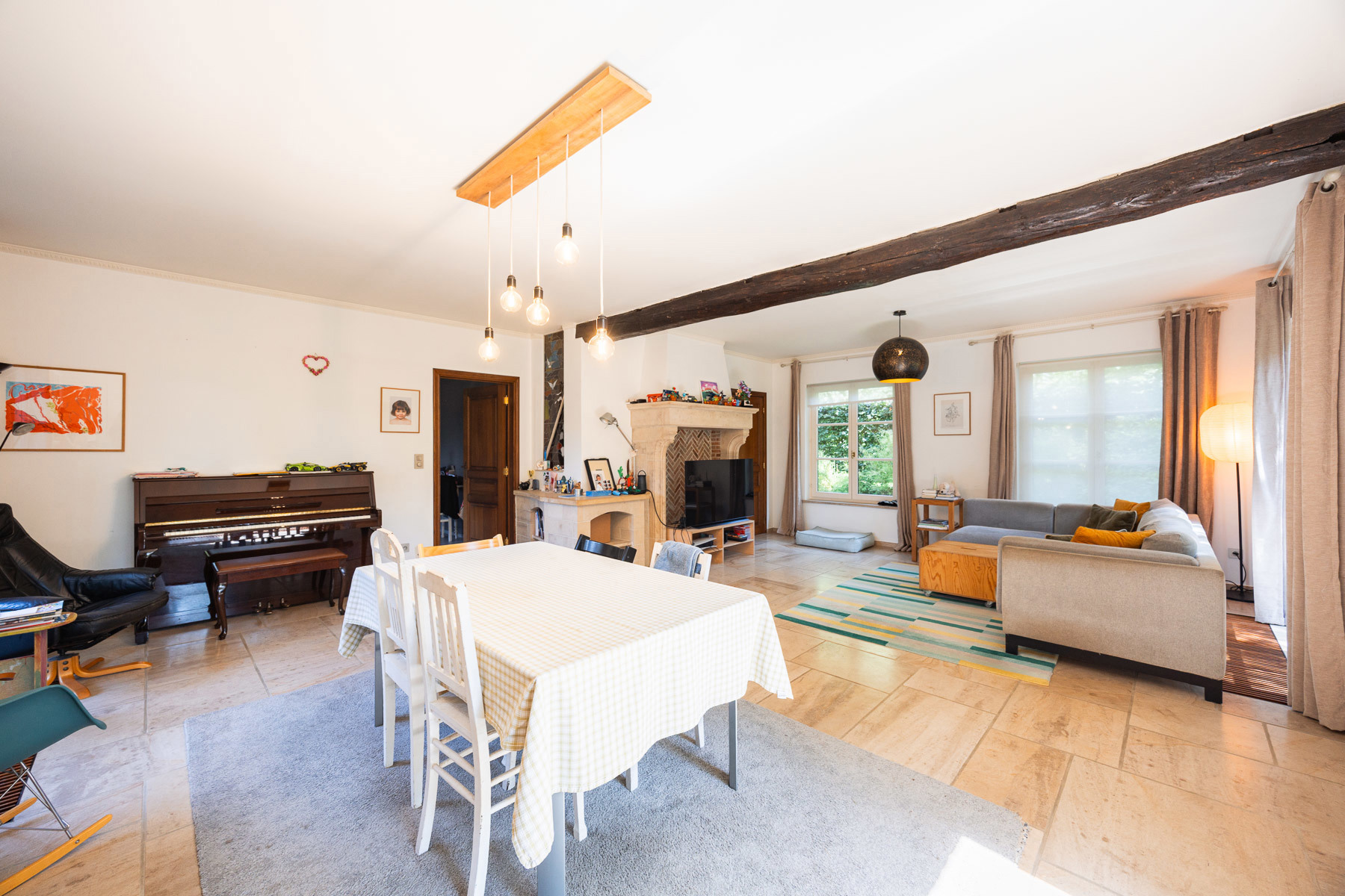 Charmante en ruime open bebouwing met grote tuin - foto 4