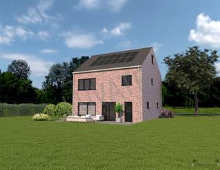 <p><span> </span></p><p><span> </span></p><p><span>Nieuwbouw sleutel-op-de-deur woning op riant perceel te Baal</span></p><p><span>Droom je van een instapklare woning op een groot perceel met alle comfort? Deze charmante nieuwbouwwoning in pastoriestijl bevindt zich op een prachtig perceel van 2544 m² in Baal, met vlotte verbinding naar het centrum van Baal, Betekom en Tremelo. Scholen, winkels en openbaar vervoer zijn vlakbij.</span></p><p><span>Indeling:</span></p><ul><li><span>Gelijkvloers:</span><span> inkomhal, lichtrijke woon- en eetkamer met open keuken, apart toilet, berging/wasplaats en inpandige garage (kan ook weggelaten worden voor extra leefruimte).</span></li><li><span>Verdieping:</span><span> nachthal, apart toilet, berging, 3 slaapkamers en een aparte dressing.</span></li><li><span>Zolder:</span><span> ruime zolderverdieping, volledig naar wens in te richten.</span></li><li><span>Tuin:</span><span> brede, diepe tuin van maar liefst 21 m x 74 m ideaal voor tuinliefhebbers of gezinnen.</span></li></ul><p><span>Extra troeven:</span><span><br />Zonnepanelen, vloerverwarming, 3-dubbele beglazing, topisolatie (12 cm PUR in muren, 12 cm vloerisolatie, 22 cm dakisolatie), keuze uit 25 gevelstenen, 15 raamkleuren, 25 vloertegels én volledig zelf te kiezen keuken en badkamer.</span></p><p><span>Dit is een voorbeeldwoning. Wensen of aanpassingen? Alles is bespreekbaar met de bouwheer!</span></p><p><span>Interesse?</span><span> Bel vrijblijvend 03 663 44 44 of mail naar info@janssenenjanssen.be.</span></p>