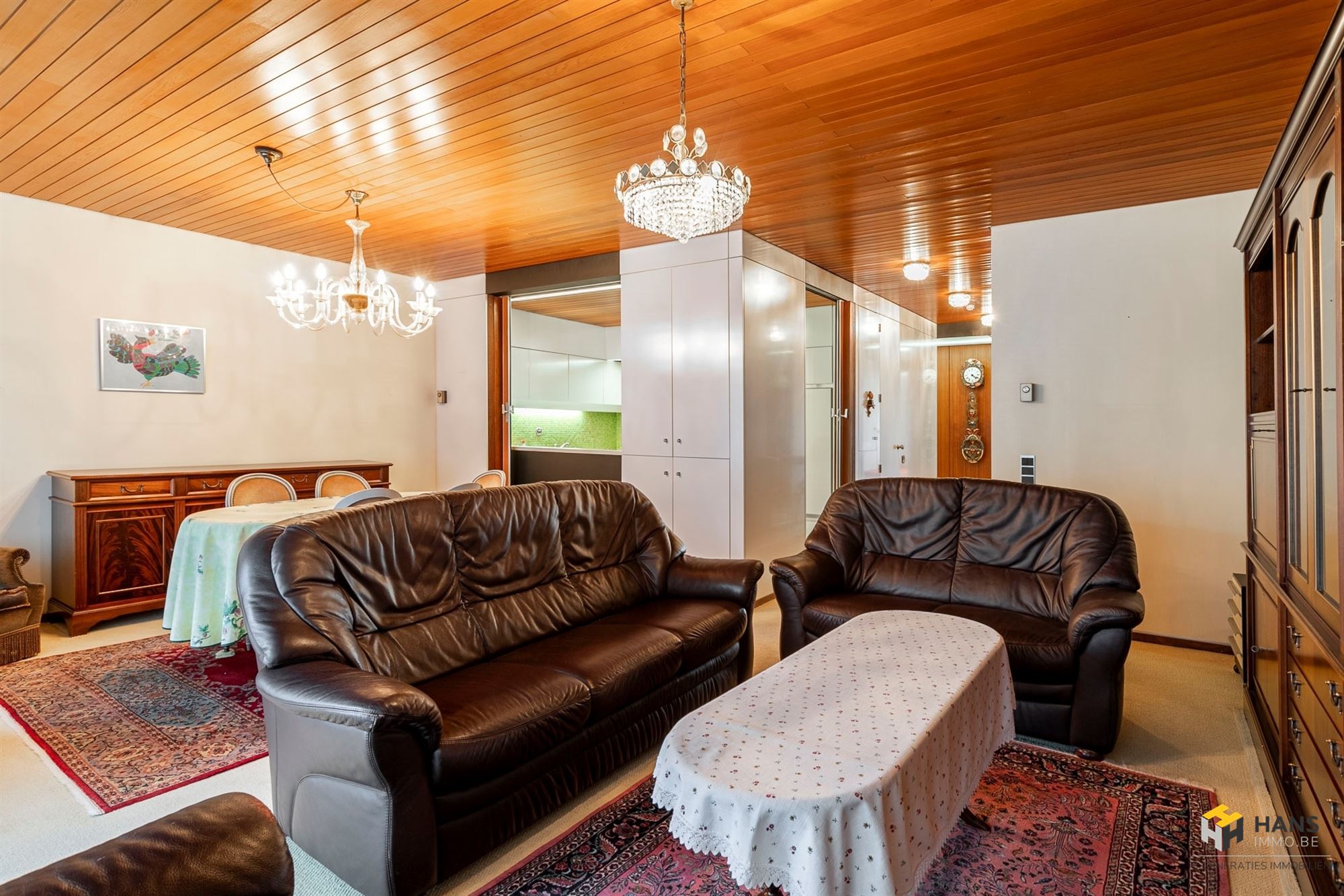 Te moderniseren appartement (96 m²) met 2 slaapkamers, 2 terrassen en autostaanplaats in Berchem - foto 5