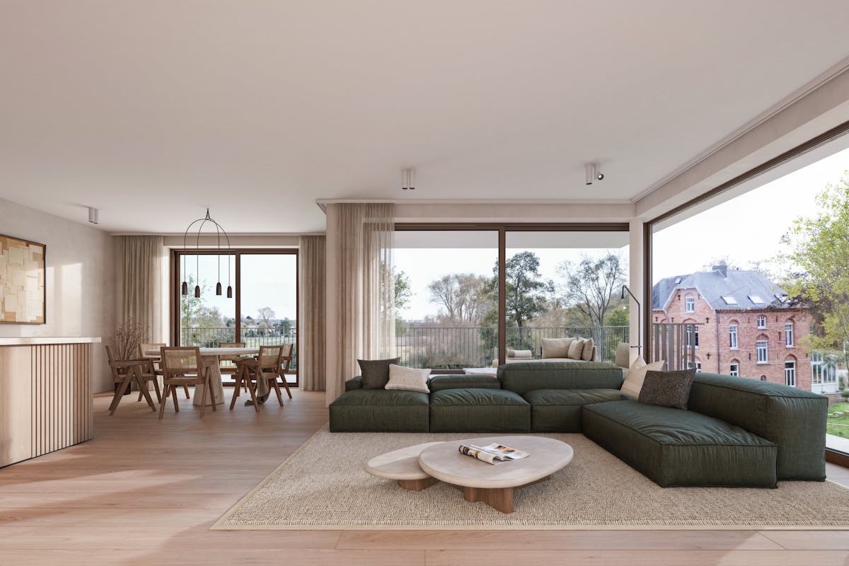 Penthouse met royaal terras en 3 slaapkamers te Loppem - foto 4