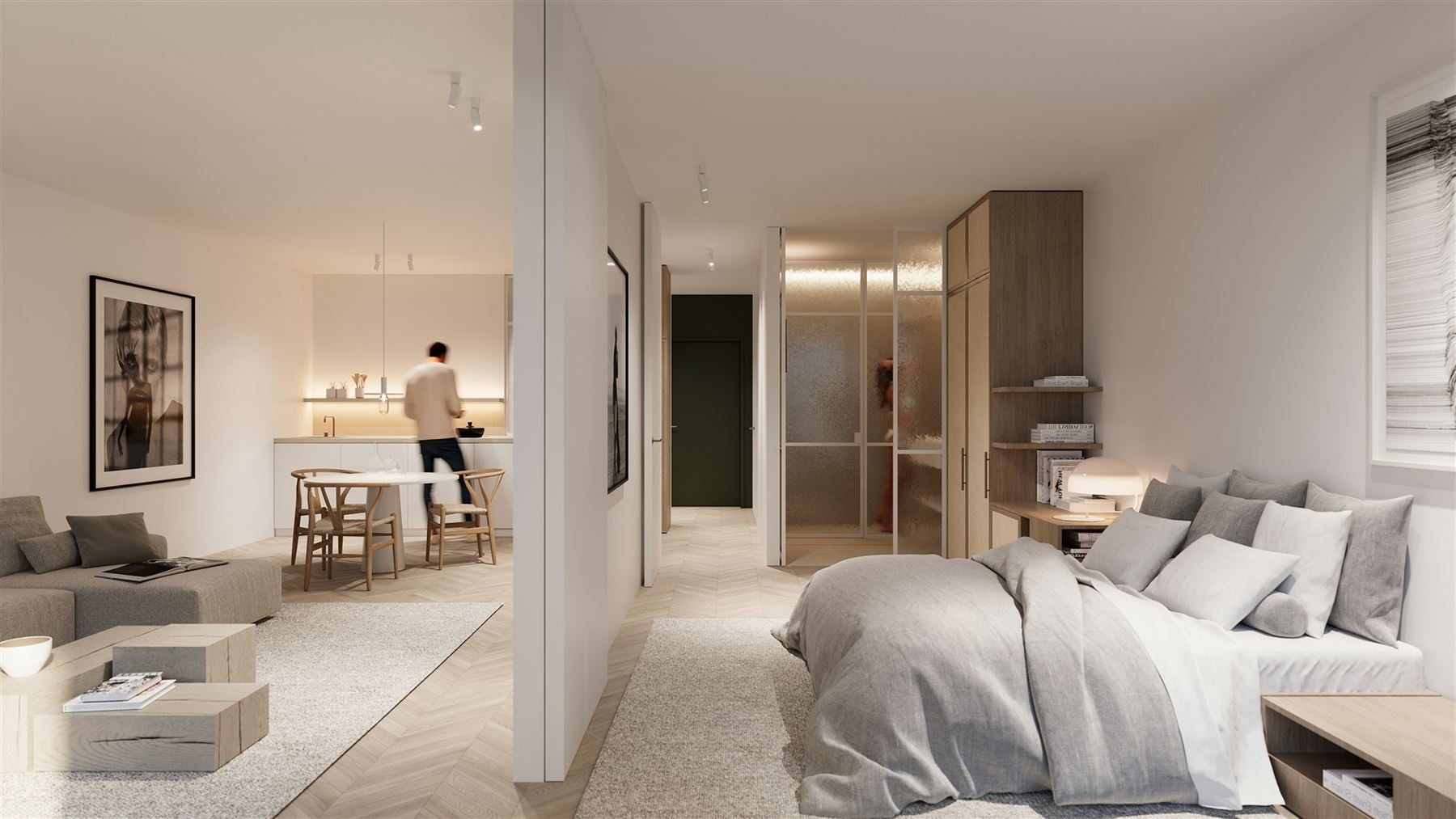 Appartement 1 chambre - photo 4