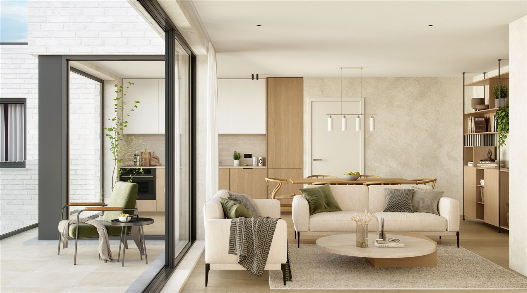 Stijlvol en duurzame nieuwbouwappartementen aan de voet van de Kluisbos - foto 3