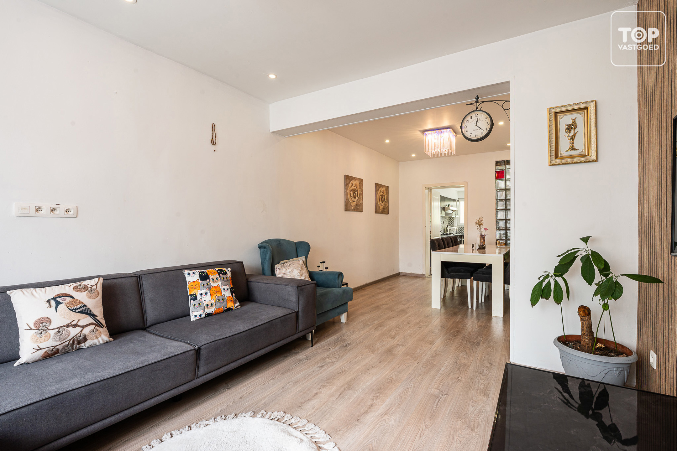 Charmante rijwoning mer 3 slaapkamers, grote tuin en garage - foto 4