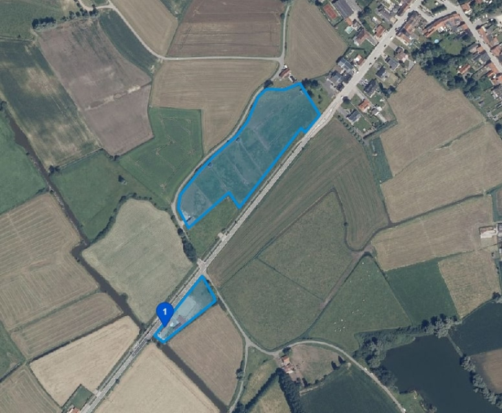 Groot-Diksmuide. Nieuwkapelle. Diverse weilanden van 2ha met instapklare stalling en voorzien van speciale afsluitingen - foto 2