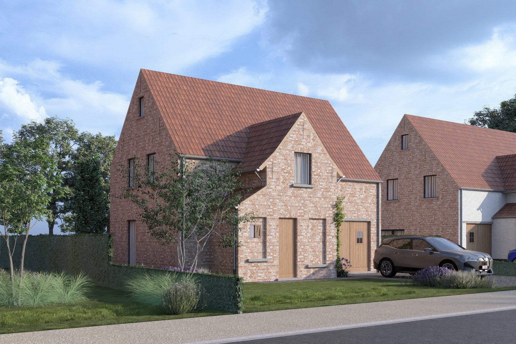 Alleenstaande nieuwbouwvilla (4 slpks) op landelijke ligging  - foto 3