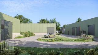 KMO-unit van 131 m² met 1 privatieve parkeerplaats TE KOOP in Anzegem.<br /><br />Deze casco magazijnruimte bevindt zich op de kop van het project (ZICHTLOCATIE) en is toegankelijk via een automatische sectionaalpoort van 3m x 3m. Verder is de unit uitgerust met een lichtstraat en een betonvloer.<br />Aansluiting van nutsvoorzieningen komen binnen in de unit.<br />De magazijnruimte heeft een vrije hoogte van 3,3 m.<br /><br />De nieuwe KMO-ontwikkeling 'HOEKSTRAAT' bestaat uit 19 KMO-units met oppervlaktes tussen 76 m² en 730 m² (eventueel samen te voegen tot grotere entiteiten).<br /><br /><strong>Contacteer PANORAMA B2B voor bijkomende (technische) inlichtingen, plannen of een vrijblijvend plaatsbezoek 0460 97 66 66.</strong>