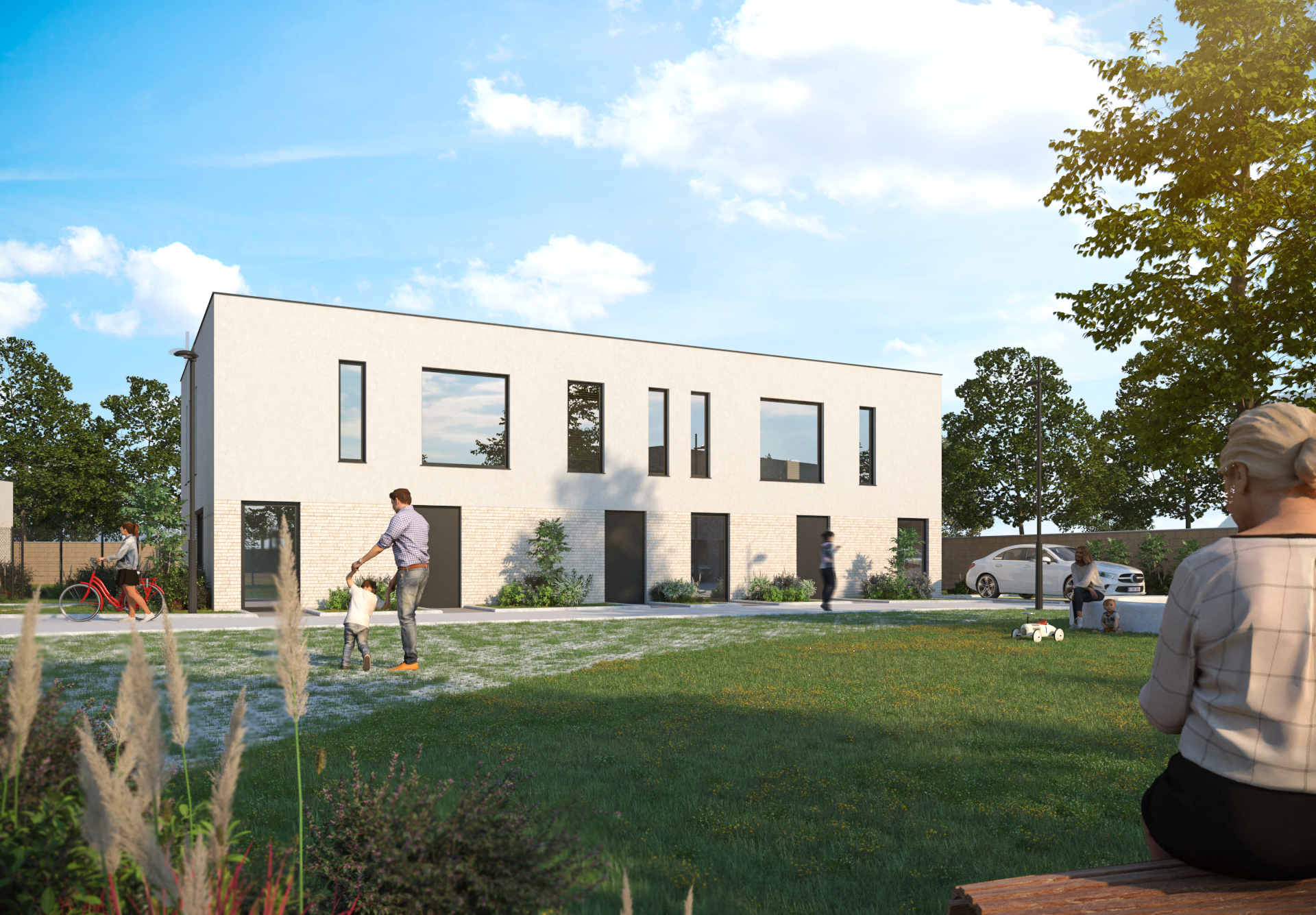 Nieuwbouwwoning in centrum Menen - foto 1