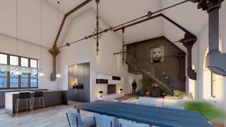 Woonerf "De Pastorij" is een uniek renovatie-nieuwbouw project van 14 prachtige appartementen in een monumentaal Pastorie-klooster gebouw van ca. 1908. Dankzij de bewaarde authentieke elementen in het gebouw, zoals hoge plafonds met kroonlijsten, statische inkomhal, stenen vloeren, etc., hebben deze appartementen bijzonder veel klasse en charme. Ben je op zoek naar iets speciaals en met klasse? Dan is "De Pastorij" iets voor u.<br /><br />Dit gebouw is de voormalige pastorie van de Heilig Hartkerk. Hier worden 6 appartementen gecreëerd met bewaring van alle authentieke elementen en charme. <br /><br />Appartement A2.2 : 109m² - 4m² terras<br />Prachtig en ruim duplex appartement. Bestaat uit een leefruimte met aangesloten eetkamer. Via een vaste trap komt men in een zeer grote bovenruimte welke ingedeeld staat met een ruime slaapkamer, bureel en badkamer. Tof inpandig terras van 4m² aan de ruime keuken. Apart gastentoilet.<br /><br />Bel nu onze makelaar voor een afspraak zodat wij u het lastenboek en de plannen kunnen toelichten van dit prestigieuze project !<br /><br />nieuwbouw@hillewaere.be of bel ons nu op 014/45.10.11