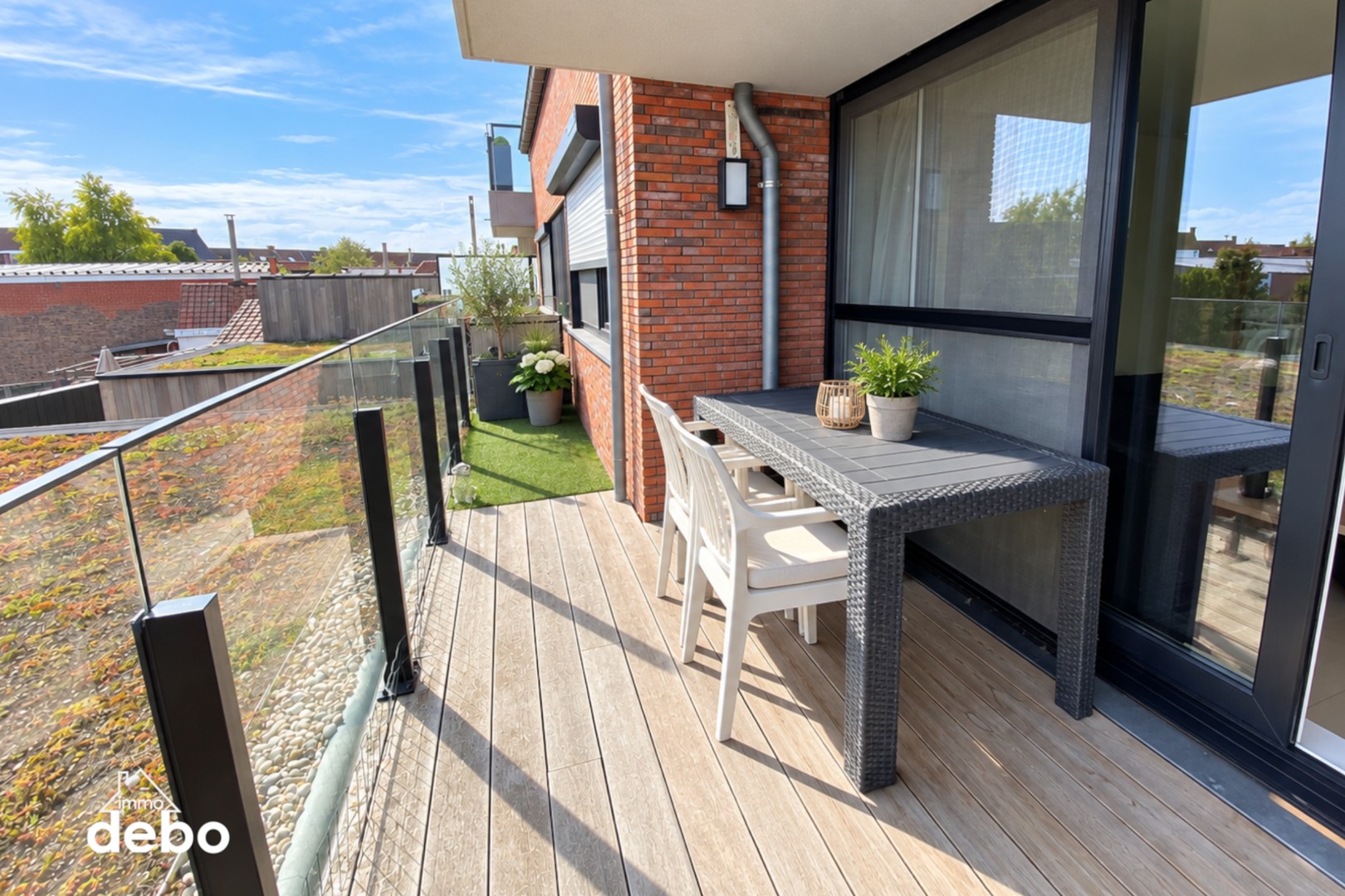Ruim en energiezuinig appartement 2021 met 2 slaapkamers, zonnig terras, privétuintje en garage - foto 4