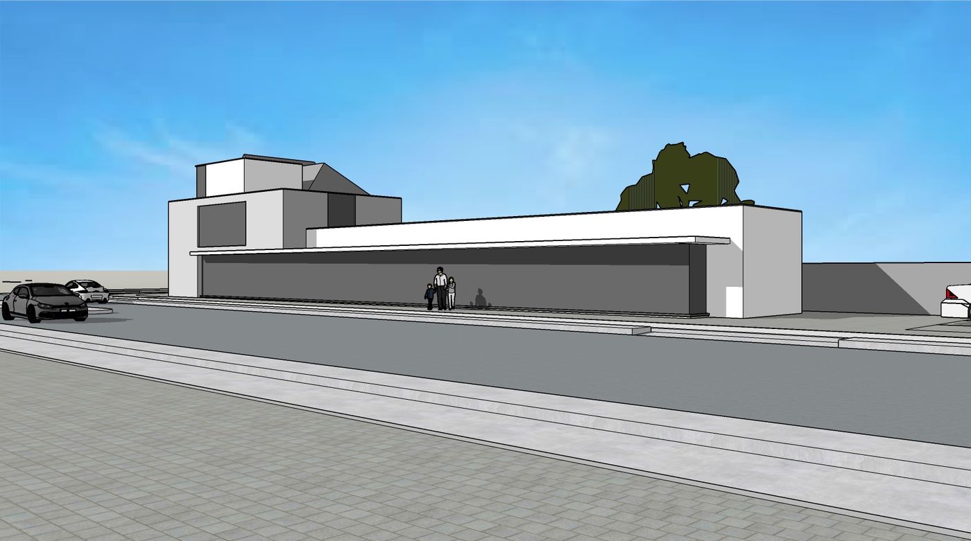 494 m² terrein met omgevingsvergunning op commerciële ligging - photo 4