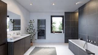 Halfopen woning op een nieuwe kindvriendelijke verkaveling. Ideale ligging in de volledige rust . De woning bestaat uit ruime living, keuken met AEG-toestellen en berging, een volledig uitgeruste badkamer en 3 slaapkamers met laminaatparket. 4 tot 5 slaapkamers zijn ook mogelijk! Er zijn ook zonnepanelen voorzien op het dak.<br /><br />Onze troeven:<br />- De indeling van het plan kan u nog compleet naar eigen smaak aanpassen.<br />- Begeleiding van begin tot einde bij de bouw van uw woning<br />- Persoonlijk contact met de zaakvoerder<br />- Ruime keuze afwerkingsmaterialen (keuken, badkamer, vloeren,…) binnen het budget<br /><br /><strong>De woning op de foto is een voorbeeld van een volledig afgewerkte woning.</strong><br /><strong>Zie www.dimmowoning.be voor de prijs alle kosten inclusief!</strong>