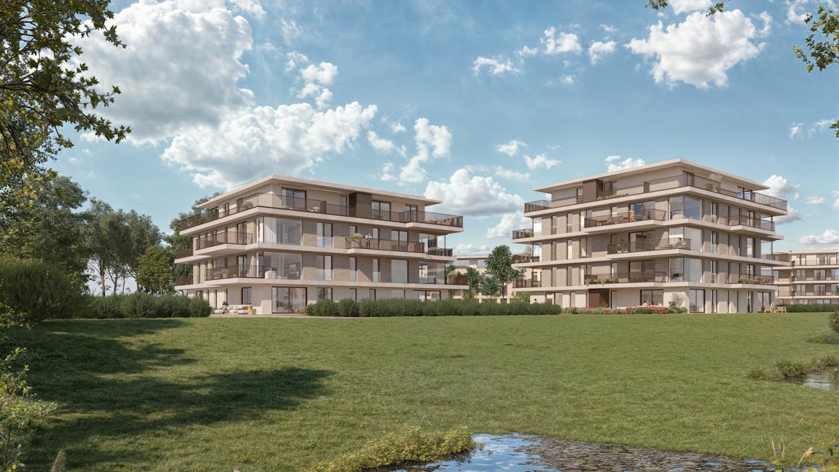 Penthouse met royaal terras en 3 slaapkamers te Loppem - foto 3