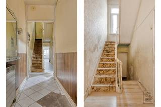 Te renoveren herenwoning met 5 slaapkamers en een bewoonbare oppervlakte van 248m² op een toplocatie in hartje Zurenborg.<br /><br />Indeling: gelijkvloers: inkomhal die toegang geeft tot de ruime leefruimte. Vanuit de hal bereiken we tevens een apart gastentoilet en de ruime keuken. De keuken is uitgerust met een keramisch kookvuur, dampkap, vaatwasser, dubbele spoelbak en tal van ingemaakte kasten. Aansluitend bevindt zich een praktische bergruimte die doorloopt naar de stadstuin van 38m².<br /><br />Verdieping 1: De eerste verdieping is uitgerust met een badkamer voorzien van toilet, douche-in-bad, enkele lavabo en aansluiting voor was- en droogmachine. Deze badkamer geeft toegang tot de achtergelegen slaapkamer. Aan de voorzijde bevindt zich nog een tweede, ruime slaapkamer.<br /><br />Verdieping 2: De volgende verdieping beschikt over twee volwaardige slaapkamers en een tweede, zeer ruime badkamer uitgerust met toilet, douche-in-bad en enkele lavabo.<br /><br />Zolderverdieping: Op de zolderverdieping vinden we nog een vijfde slaapkamer en derde badkamer voorzien van toilet, ligbad en enkele lavabo. Daarnaast beschikt deze verdieping over een extra bergruimte.<br /><br />Tot slot is deze woning volledig onderkelderd en biedt hierdoor bijkomende opslagmogelijkheden.<br /><br />Deze karaktervolle herenwoning biedt tal van mogelijkheden voor wie op zoek is naar ruimte en potentieel om een unieke thuis te creëren op een uitstekende locatie.<br /><br />Extra: <br />- EPC-klasse C, GEEN renovatieverplichting!<br />- Niet gelegen in mogelijks of overstromingsgevoelig gebied, niet gelegen in afgebakend overstromingsgebied of afgebakende oeverzone, niet gelegen in risicozone overstromingen (P-score B, G-score B)<br />- Woongebieden met culturele, historische en/of esthetische waarde, stedenbouwkundige informatie in aanvraag<br /><br />Centraal gelegen met winkels, scholen en ontspanning op wandelafstand. Voor meer info ga naar www.coenenvastgoed.be of bel 03/375.82.92