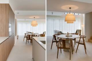 Exclusive and move-in ready duplex penthouse located at the new Vetten Osplein in the fully renovated Slachthuisbuurt district of Antwerp. This high-quality finished penthouse combines the warmth of a home with the comfort of a modern apartment. Thanks to the high ceilings and large windows, you can enjoy a bright and spacious living environment.<br /><br />The open living area with a fully equipped kitchen forms the heart of the home, inviting you to enjoy both culinary delights and relaxation. On the upper floor, you will find three spacious bedrooms and two luxurious bathrooms, ideal for a comfortable family or shared living.<br /><br />The location is excellent: in a green and vibrant neighborhood, within walking distance of shops, restaurants, and the new city park. You are also close to Park Spoor Noord and the trendy Eilandje area. Additionally, there is the opportunity to benefit from a 6% VAT rate, making this penthouse financially attractive.