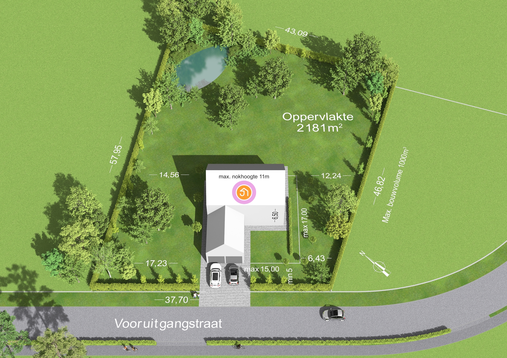 Uniek perceel voor open bebouwing - foto 1