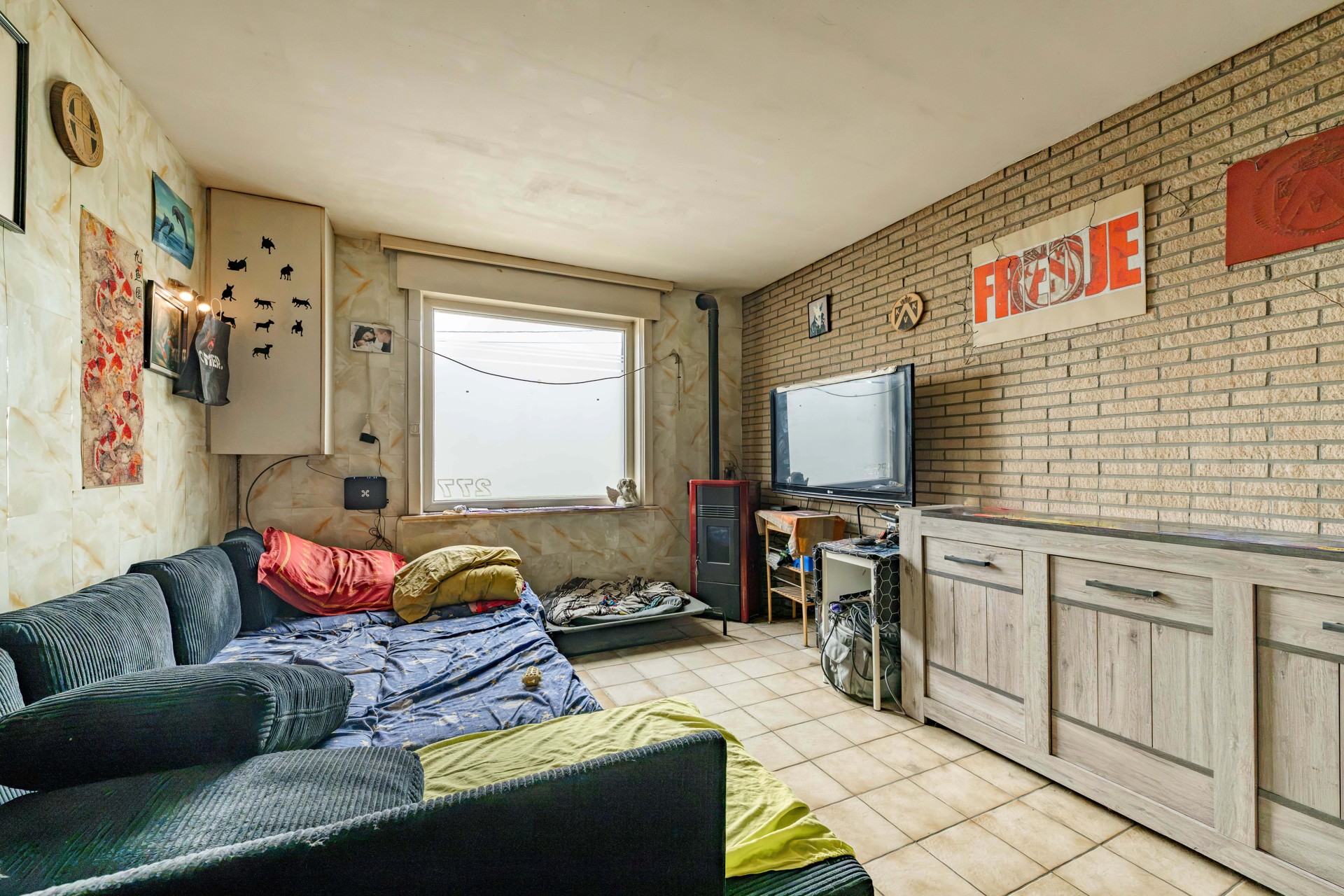 Charmevolle te renoveren woning met 3 slaapkamers en tuin op perceel van 405 m² te koop in Aalbeke - foto 4
