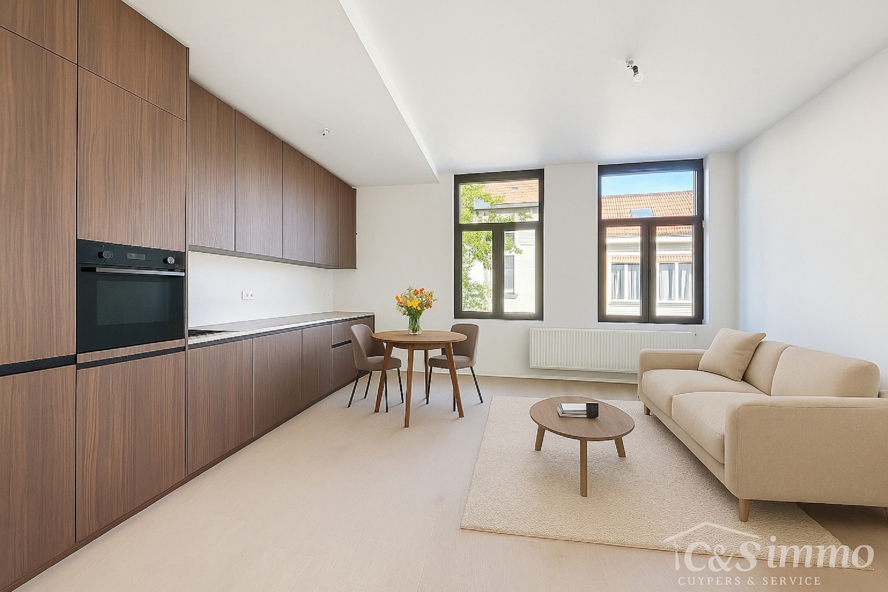 Vernieuwd 1 slaapkamerappartement - foto 2