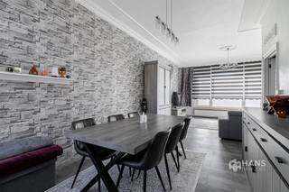 <p><span>Stadionstraat 75 - Antwerp (2020)</span></p><p><span> </span></p><p><span>Bell floor (181 m²) with 3 bedrooms and outdoor space (30 m²) in Antwerp (2020).</span></p><p><span> </span></p><p><span>Thanks to its central location, the property achieves an excellent mobility score. Public transport is easily accessible and also the A12 and other connecting roads are only a few minutes away. In addition, several velo stations can be found in the vicinity, and there is a wide range of (local) stores and supermarkets nearby.</span></p><p><span> </span></p><p><span>The house has always been well maintained and features a practical, thoughtful layout. The windows have double PVC glazing and the heating is on gas.</span></p><p><span>The entrance hall and staircase give access to the spacious indoor garage (28 m²) on the right. At the back of the ground floor there are another multipurpose room (12 m²), ideal as an office or hobby room, an (auxiliary) kitchen/laundry room (11 m²) and a separate toilet. The low maintenance outdoor space (30 m²) is oriented north-east and offers a pleasant place to spend time outdoors.</span></p><p><span>On the second floor are the living spaces. At the front is the L-shaped living room (35 m²), while at the back you will find the separate kitchen (11 m²), equipped with all modern comfort. Next is the modern bathroom (5 m²), equipped with a walk-in shower, towel dryer, toilet and washbasin.</span></p><p><span>The upper floor has three full bedrooms of 7 m², 10 m² and 14 m² — ideal for a family or for those who want extra space for office or dressing room.</span></p><p><span>Are you looking for a spacious home with garage, three bedrooms and plenty of possibilities? Do not miss this opportunity! Habitable surface 181 m² ref: gross floor pop. EPC. For more info or a free estimate visit www.hansimmo.be</span></p><p><span> </span></p>