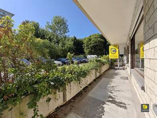 Ruim gelijkvloers appartement met drie slaapkamers en twee terrassenIn een rustige buurt aan de Fruithoflaan, op wandelafstand van winkels, scholen,...